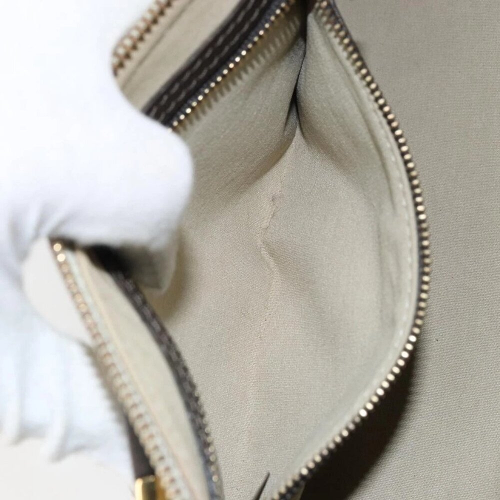 LOUIS VUITTON Monogram Mini Alma Ron Hand Bag Khaki - Picture 13 of 16